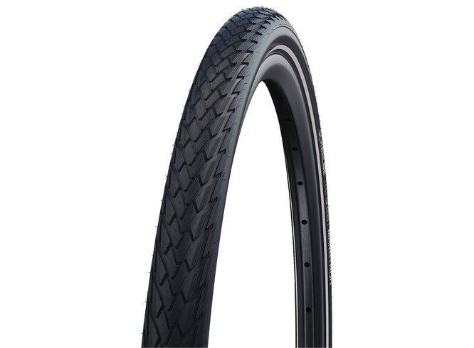 Schwalbe Pneu Green Marathon 700x38C GG Starr mit Reflexstreifen black