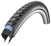 Schwalbe Pneu Marathon Plus Tour 28x1.75 Starr mit Reflexstreifen black