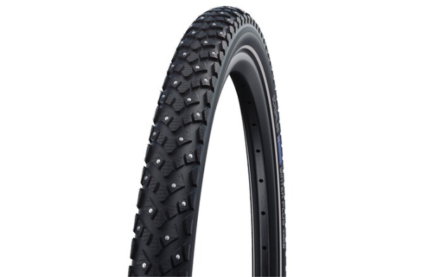 Schwalbe Pneu Marathon Winter Plus 26x1.75 Starr mit Reflexstreifen black
