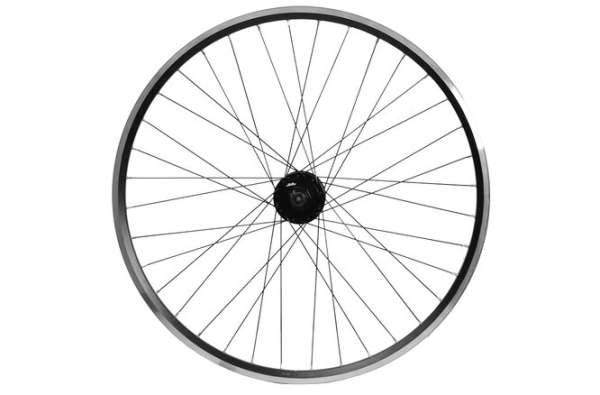 No Name Laufrad vorne 26" 559x19 Nabendynamo Nexus DHC30003AL 100mm V-Brake QR schwarz