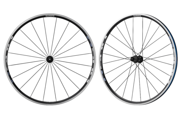 Shimano Laufrad Paar WH-R501 8/9/10-Gang Pneu 100mm/130mm QR