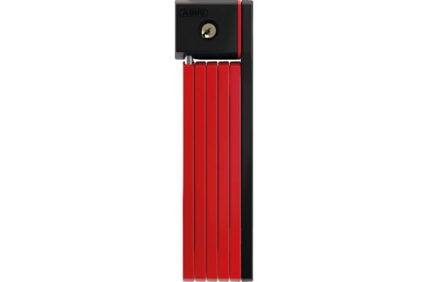 ABUS Faltschloss uGrip Bordo 5700/80 mit Halter SH 5700/80 rot