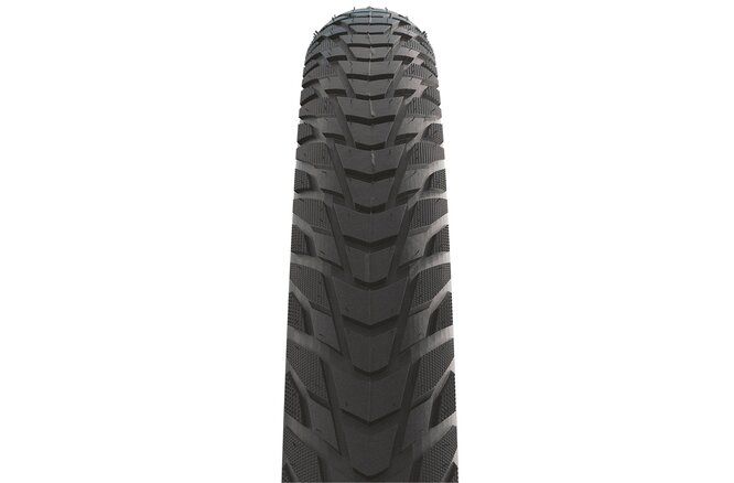 Schwalbe Pneu Marathon E-Plus 700x38C Starr mit Reflexstreifen black