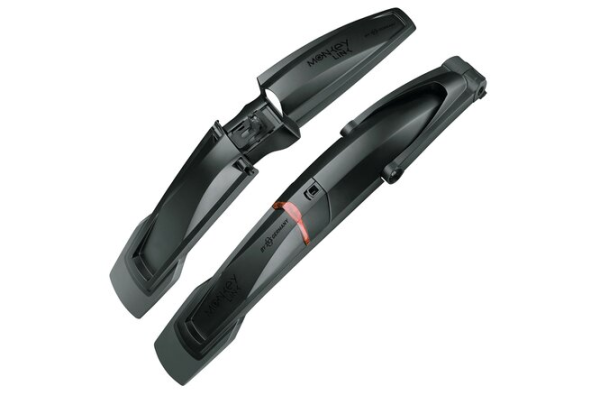 MonkeyLink Steckschutzblechgarnitur Fender Connect 26 - 29" schwarz