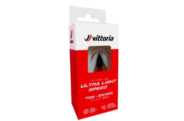 Vittoria Schlauch Ultra Light Speed TPU 700c 25-30c Prestaventil 60 mm Standard RVC