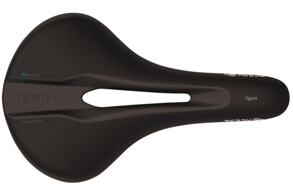 Terry Sattel Figura Max Man mit Öffnung black