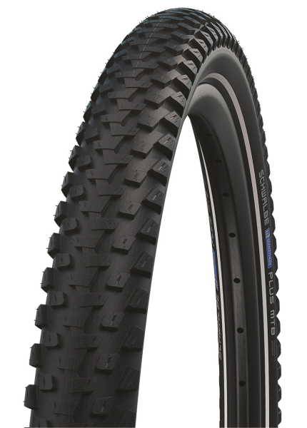 Schwalbe Pneu Marathon Plus MTB 29x2.25 Starr mit Reflexstreifen black