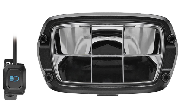 Litemove Scheinwerfer RXW-2900 E25 200/140 Lux Side mit Handlebar mount PHB ohne Reflektor