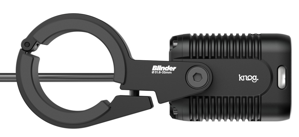 Knog Scheinwerfer Blinder E 80 Lux mit Lenkerhalter ohne Reflektor