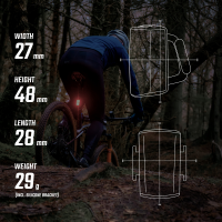 SIGMA SPORT Sigma Rücklicht Buster RL 80 USB LED schwarz