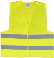 FASI Reflexweste Kiddy für Kinder Grösse XS gelb