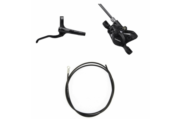 Shimano Scheibenbremsen-Set BR-MT200 mit BL-MT200 hinten schwarz