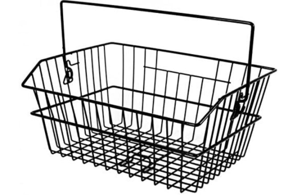 ARTEX Korb Unix auf Gepäckträger 40x30x19 cm grob plastifiziert schwarz