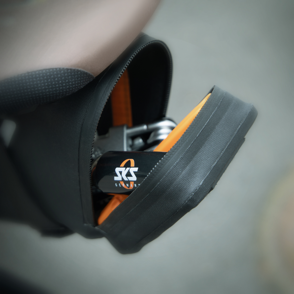 SKS Satteltasche Trail Saddle Bag M 900 ml mit Klettverschluss schwarz