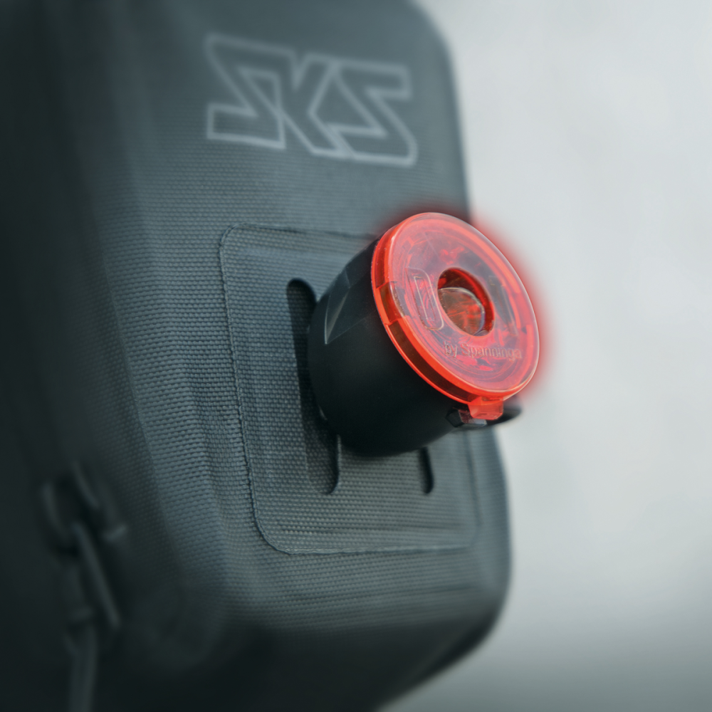 SKS Satteltasche Race Saddle Bag L 750 ml mit Klettverschluss schwarz