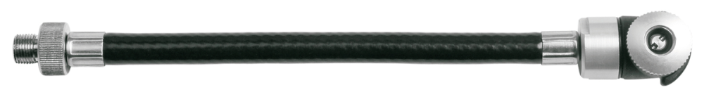 SKS Schlauchadapter Zipflinger für alle Vetilarten 175 mm schwarz