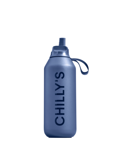 Chilly’s Chilly's Series 2 Flip Bottle 500ml Whale Blue