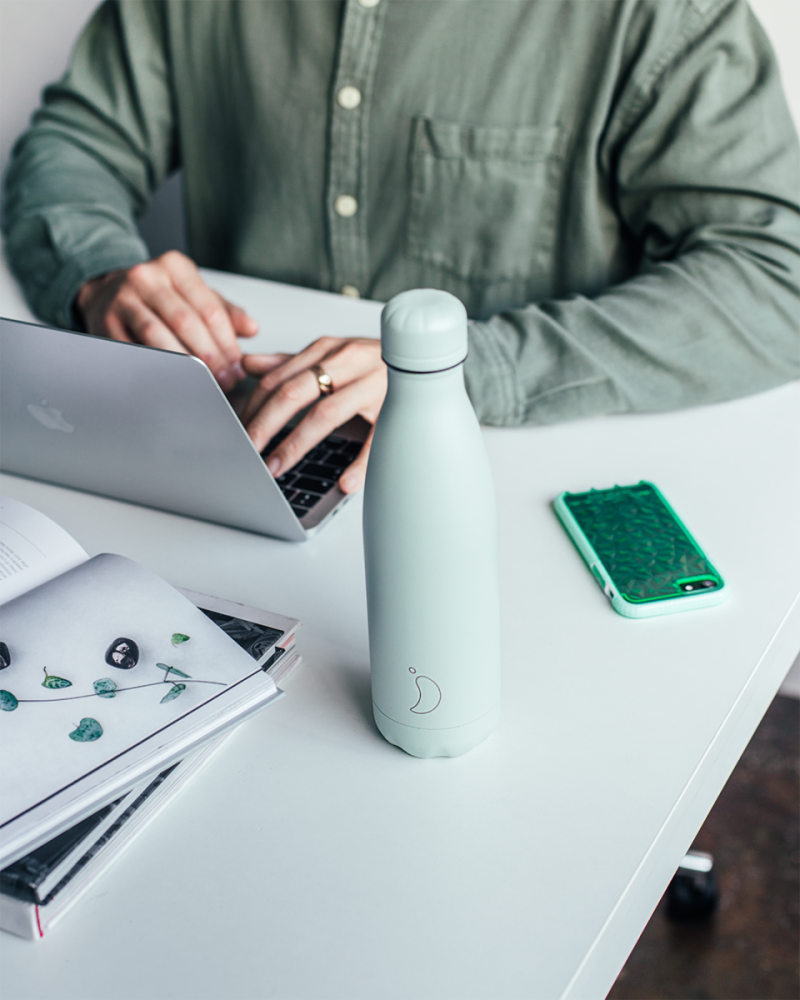 Chilly’s Chilly's Original Bottle 500ml Pastel Green