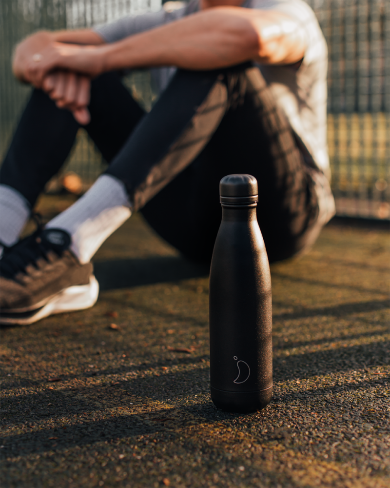 Chilly’s Chilly's Original Bottle 500ml Monochrome All Black