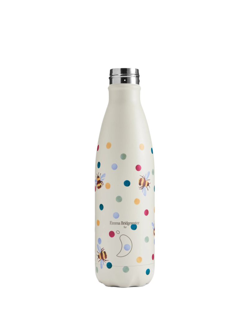 Chilly’s Chilly's Emma Bridgewater 500ml Bottle Polka Bee