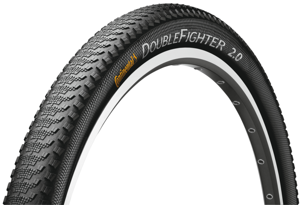 Continental Pneu Double Fighter III 26x1.9 starr schwarz