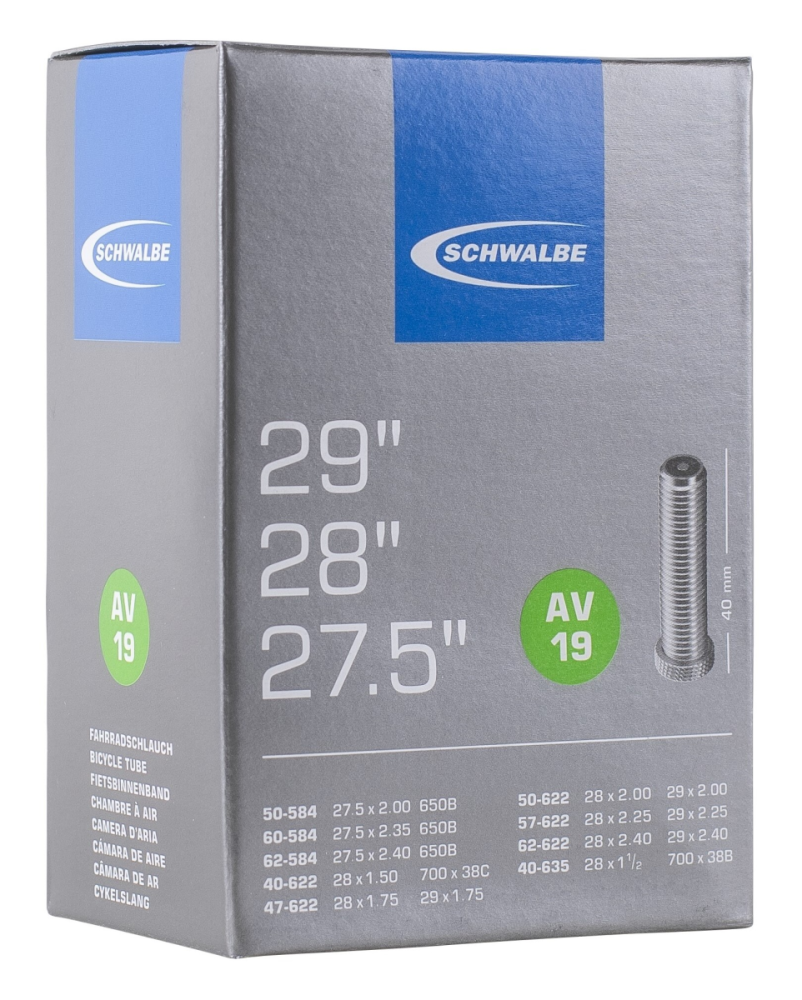 Schwalbe Schlauch AV19 27.5-29" 40/62-584/635 Autoventil