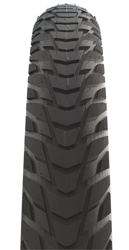 Schwalbe Pneu Marathon E-Plus 700x47C Starr mit Reflexstreifen black