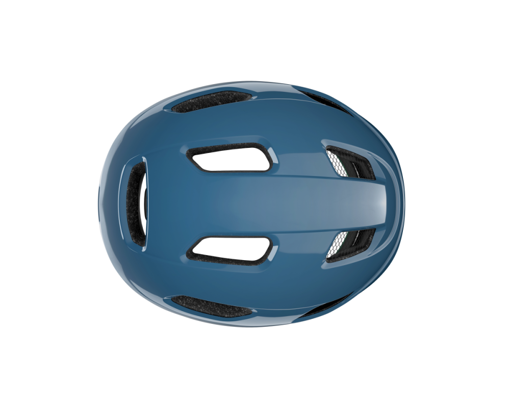 Lazer Kids Nutz 2.0 KinetiCore Helm steel blue