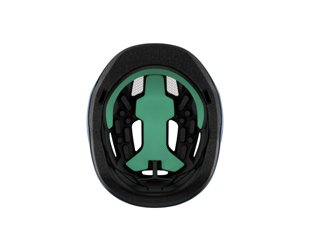 Lazer Kids Nutz 2.0 KinetiCore Helm steel blue