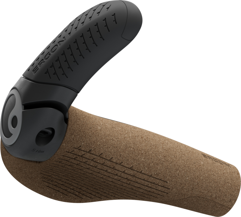 Ergon Lenkergriffe GP3 Evo BioKork Large brown
