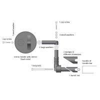 Mirrycle Mirrycle E-Bike Rückspiegel
