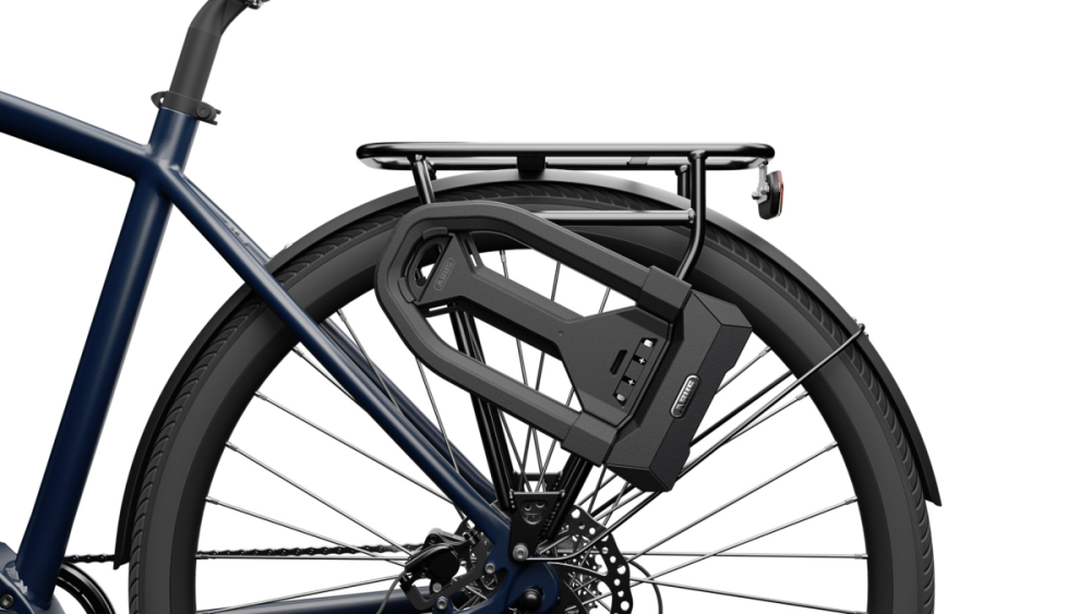 ABUS Bügelschloss Granit Super Extreme 2500 165x230 mit Halter USH2500 schwarz