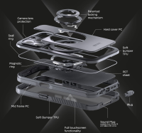 SP Connect Phone Case Xtreme iPhone 15 Pro SPC+ schwarz