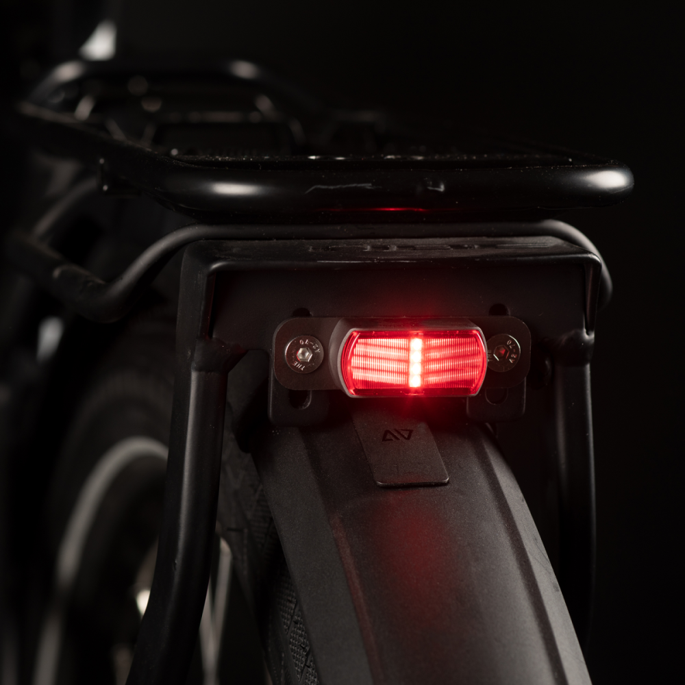 Litemove Rücklicht TS-RK E25 50mm für Gepäckträgermontage