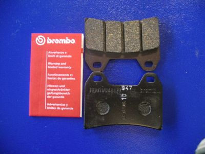 Brembo Bremsbeläge vorne für alle 6mm Bremssättel MOTO GUZZI mit 2 Stift