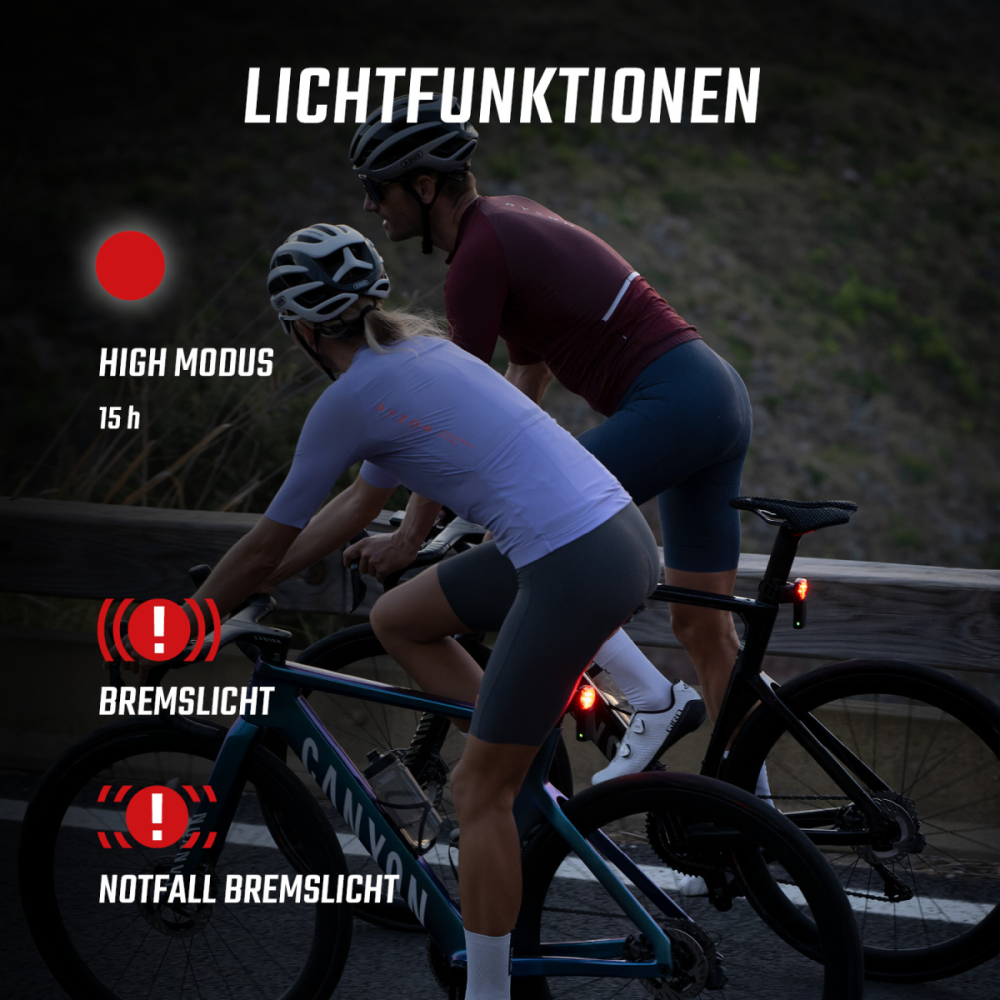 SIGMA SPORT Sigma Rücklicht Reco 81 link Radar schwarz