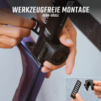 SIGMA SPORT Sigma Rücklicht Reco 81 link Radar schwarz