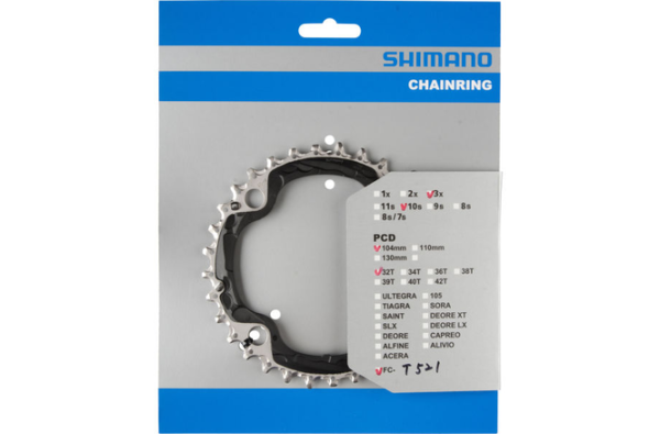 Shimano Kettenblatt FC-T521 32 Zähne AE schwarz
