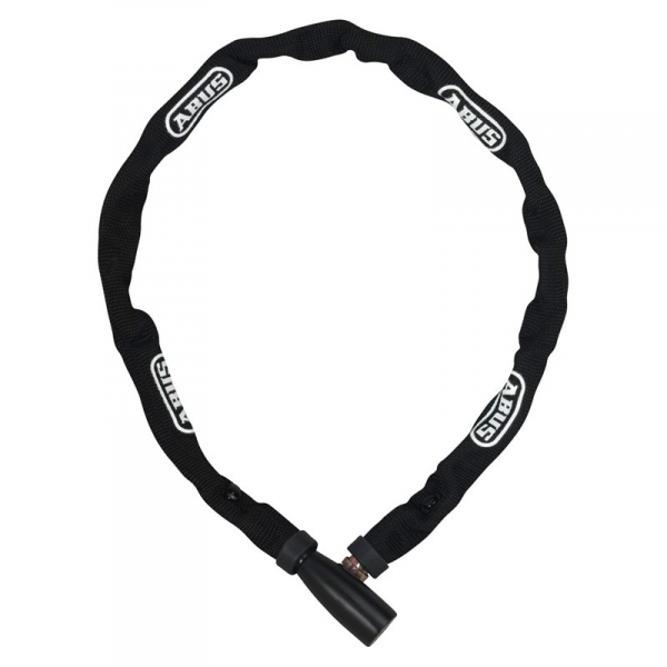ABUS 1500/60 Web Kettenschloss 60cm schwarz inkl. 2 Schlüssel , 4mm Kette, Level 3